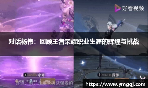 对话杨伟：回顾王者荣耀职业生涯的辉煌与挑战
